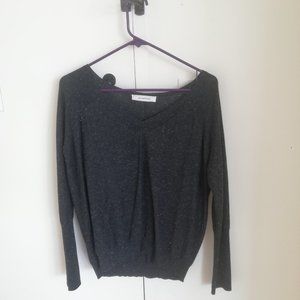 Dark Blue/Grey light sweater with sparkles